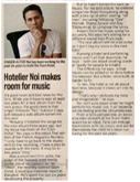 Hotelier Noi Makes Room for Music - The Nation - Nov 2012