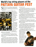 World's top string players at the PATTAYA GUITAR FEST - What's On Pattaya - Oct 2011