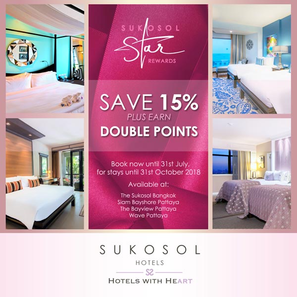 Sukosol Star Rewards Double Points